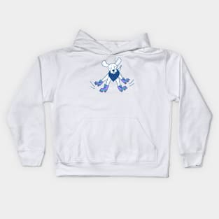 Skate Party Pup Kids Hoodie